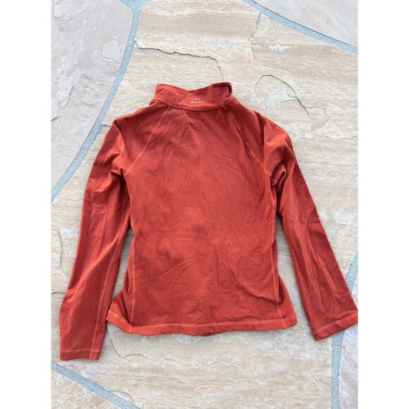 Beyond Yoga Original Jacket Womens Size Medium Orange Full Zip Long Sleeve - Picture 4 of 4